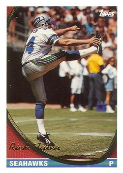 Rick Tuten Seattle Seahawks 1994 Topps NFL #562